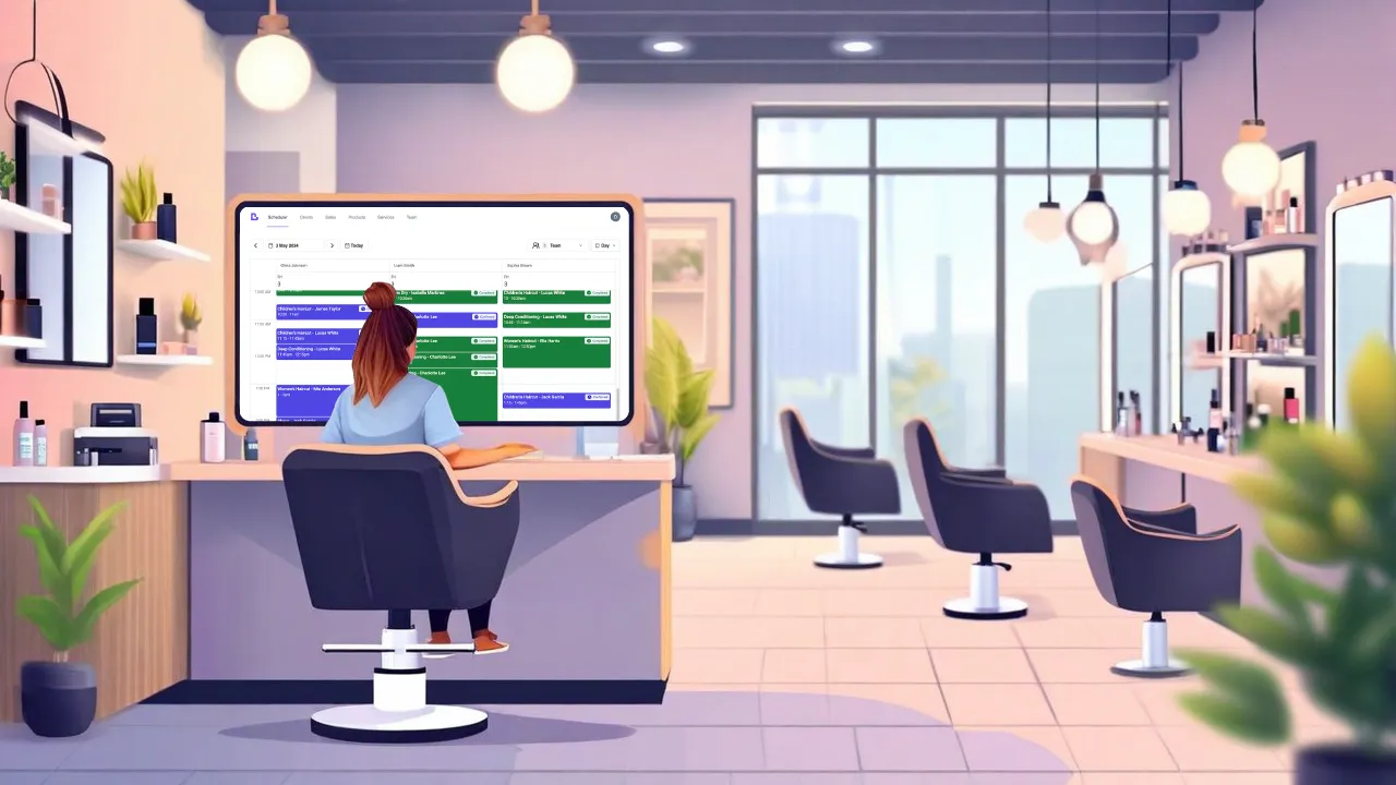 screenshot of Bella Booking